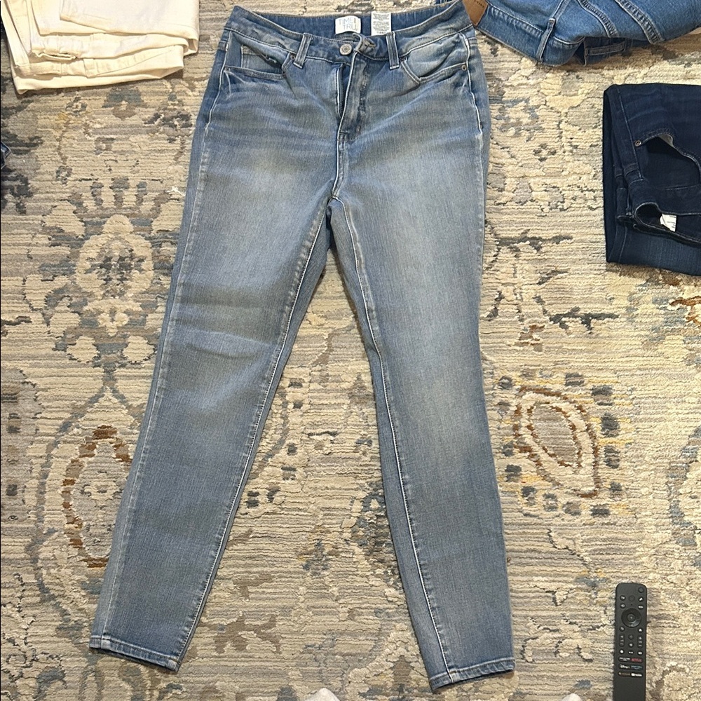 Time and Tru Light Blue Slim Leg Jeans
